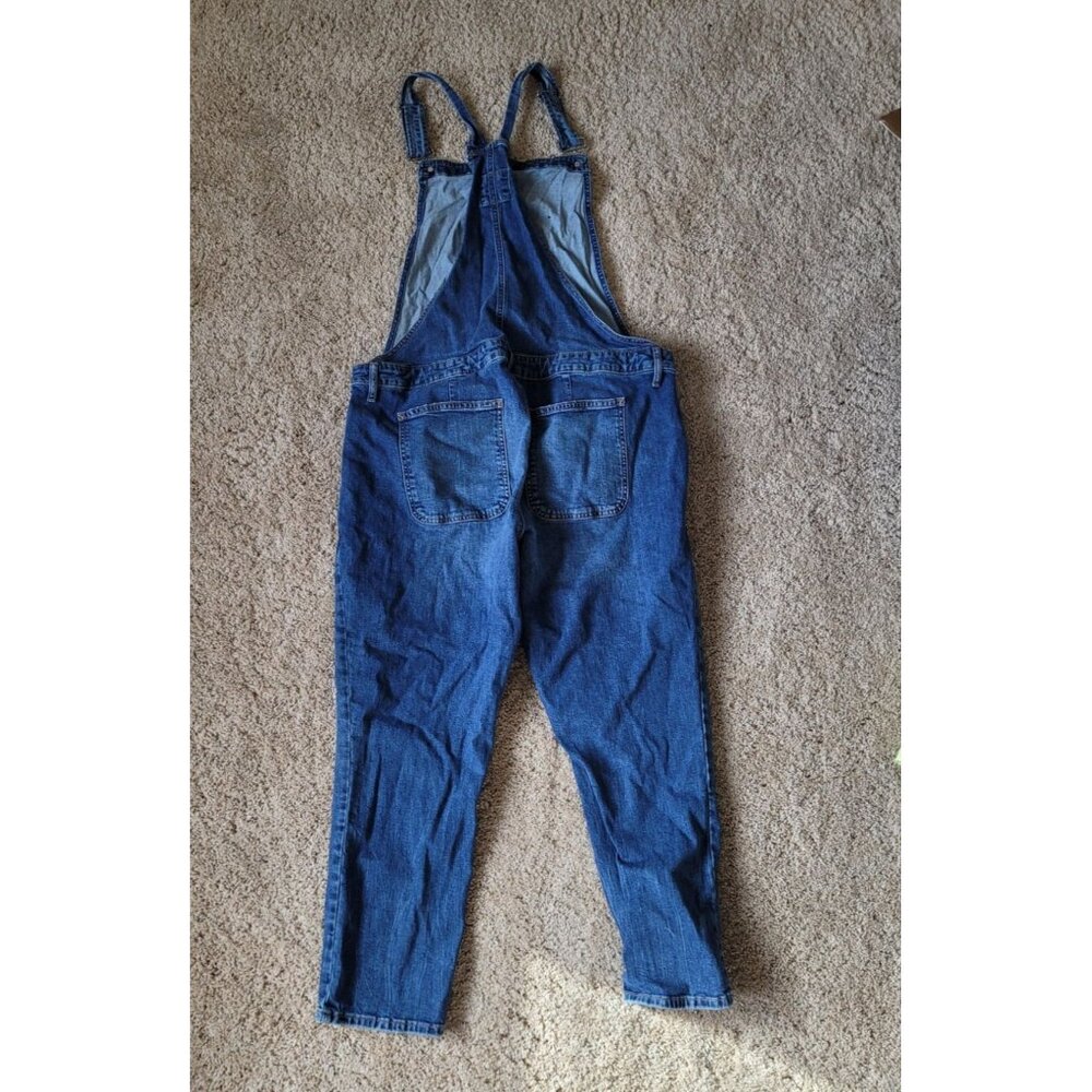 GAP Women's Classic Blue Jeans Overalls - Picture 2 of 8